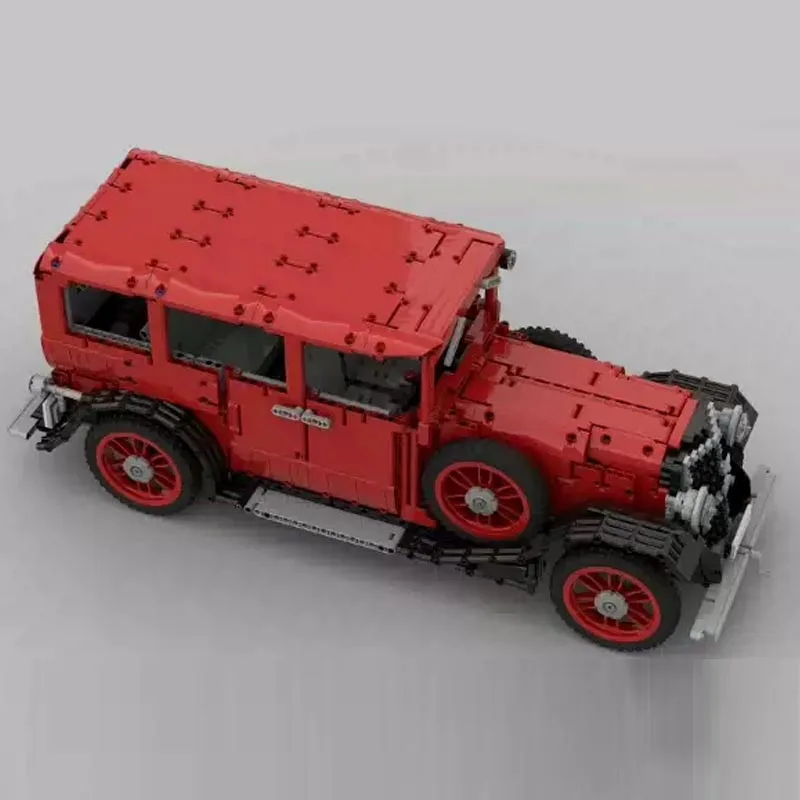 Décennie s de construction de voiture vintage pour enfants, jouets de voiture de sport télécommandés, briques techniques longues, cadeaux d'anniversaire, nouveau MOC, échelle 1:8, 659