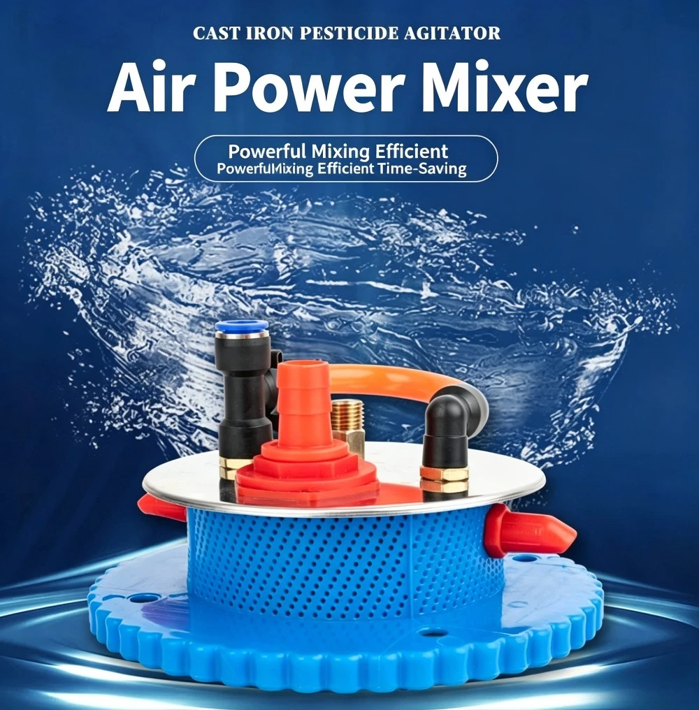 Agricultural Sprayer Pesticide Mixer Filter Automatic Liquid Agitator Farm Water Tank Fertilizer Herbicide Mixing Device