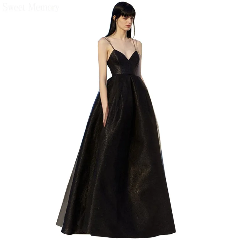 F117 Custom Made Sexy Women Evening Dresses Long Burgandy Green Navy Black Robe Sleeveless Prom Dress Floor Length Birthday Gown