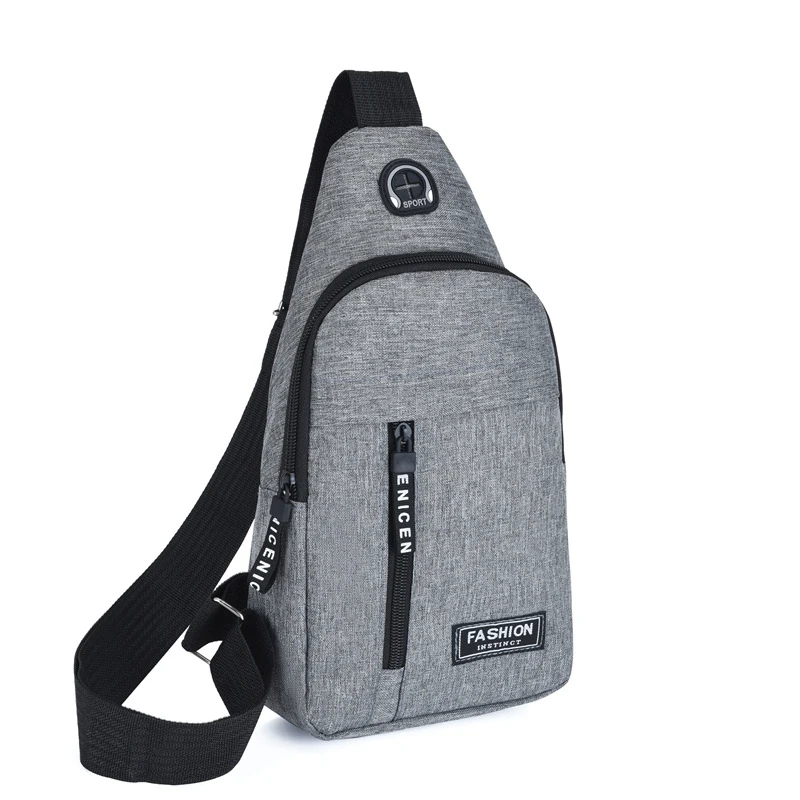 Neue Männer Umhängetaschen Brust Tasche Multifunktionale Umhängetaschen Reise Sling Bag