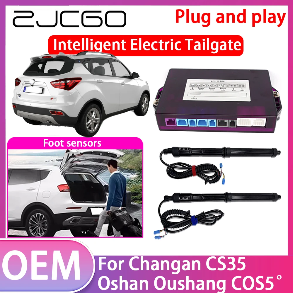 

ZJCGO Electric Tailgate Lift Drive Trunk Opening Tail Gate Lift Soft Close For Changan CS35 Oshan Oushang COS5° 2016~2022