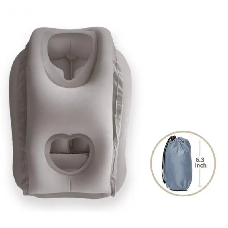 Inflatable Neck Pillow Adult Kids Comfort Head Support Travel Cushion for Plane Car Bus Camping