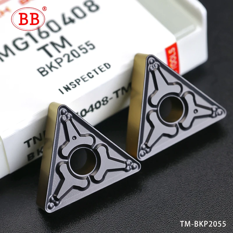 BB TNMG 160408   TNMG 160404   TNMG 160408   Coupe négative MS TM MA BF 04 08 Insert de tournage d'angle en acier inoxydable