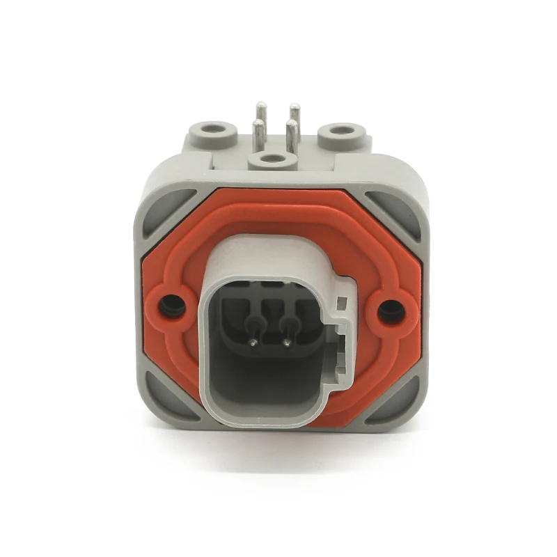 

DT13-4P 4-pin DEUTSCH Automotive Connector PCB bending Angle 90° Angle waterproof circuit board pin holder