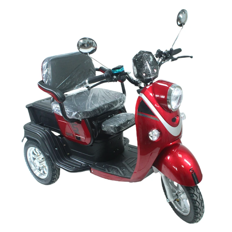 High Quality Low Speed Mobility Scooter 3 Wheel Elderly Disabled Adjustable Electric Tricycle