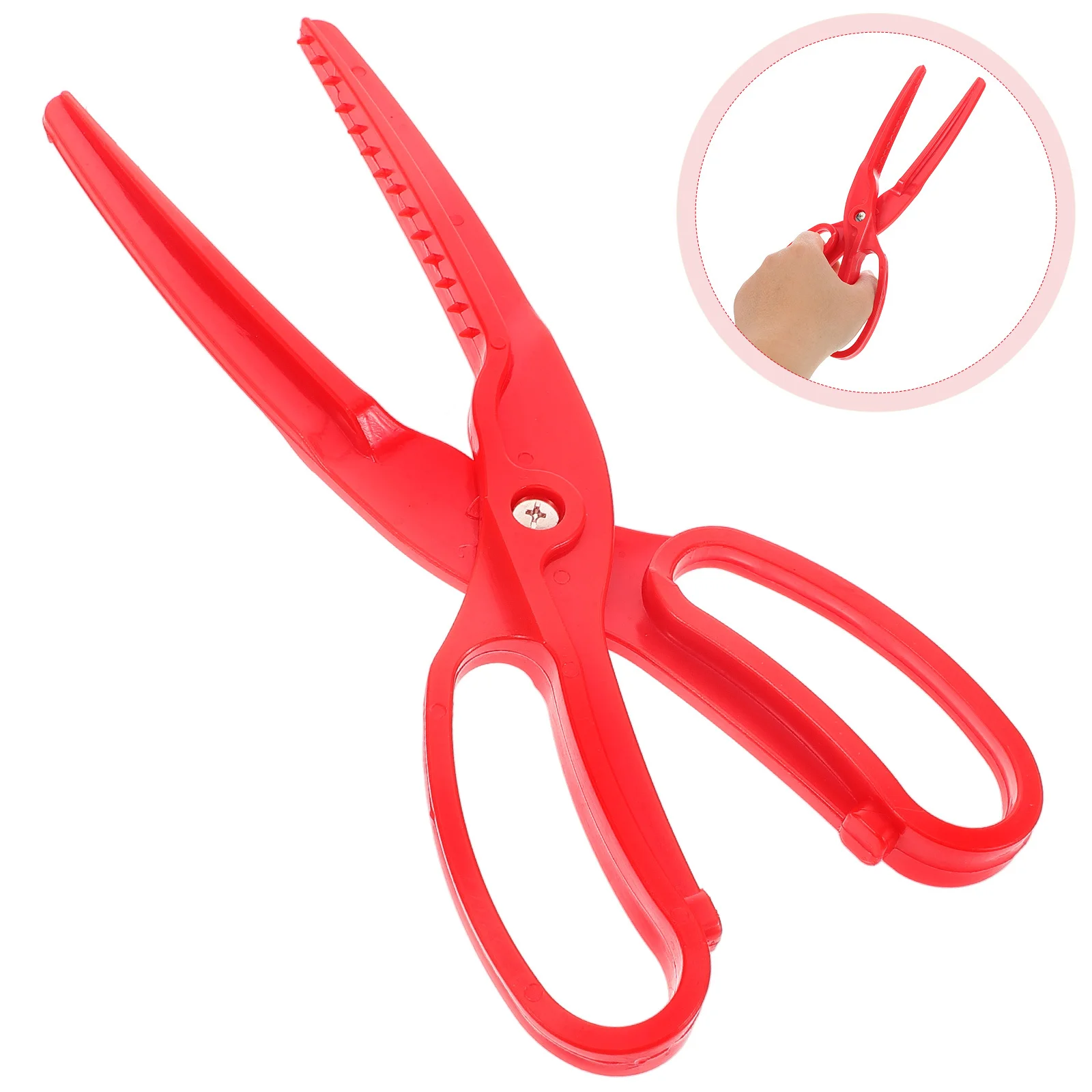 

Blue Fishing Pliers Multifunctional Plastic Line Cutter Hook Remover Wear-Resistant Lightweight Portable Split Ring