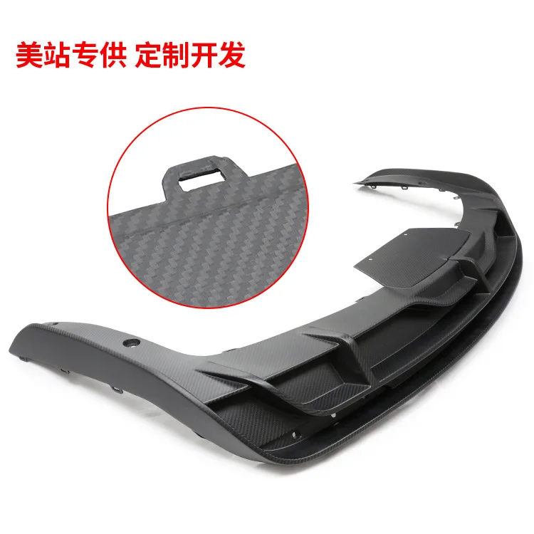 

Suitable for Tesla MODEL S dry carbon body kit, carbon fiber front lip, rear lip, side skirt, rear wing and air knife kit