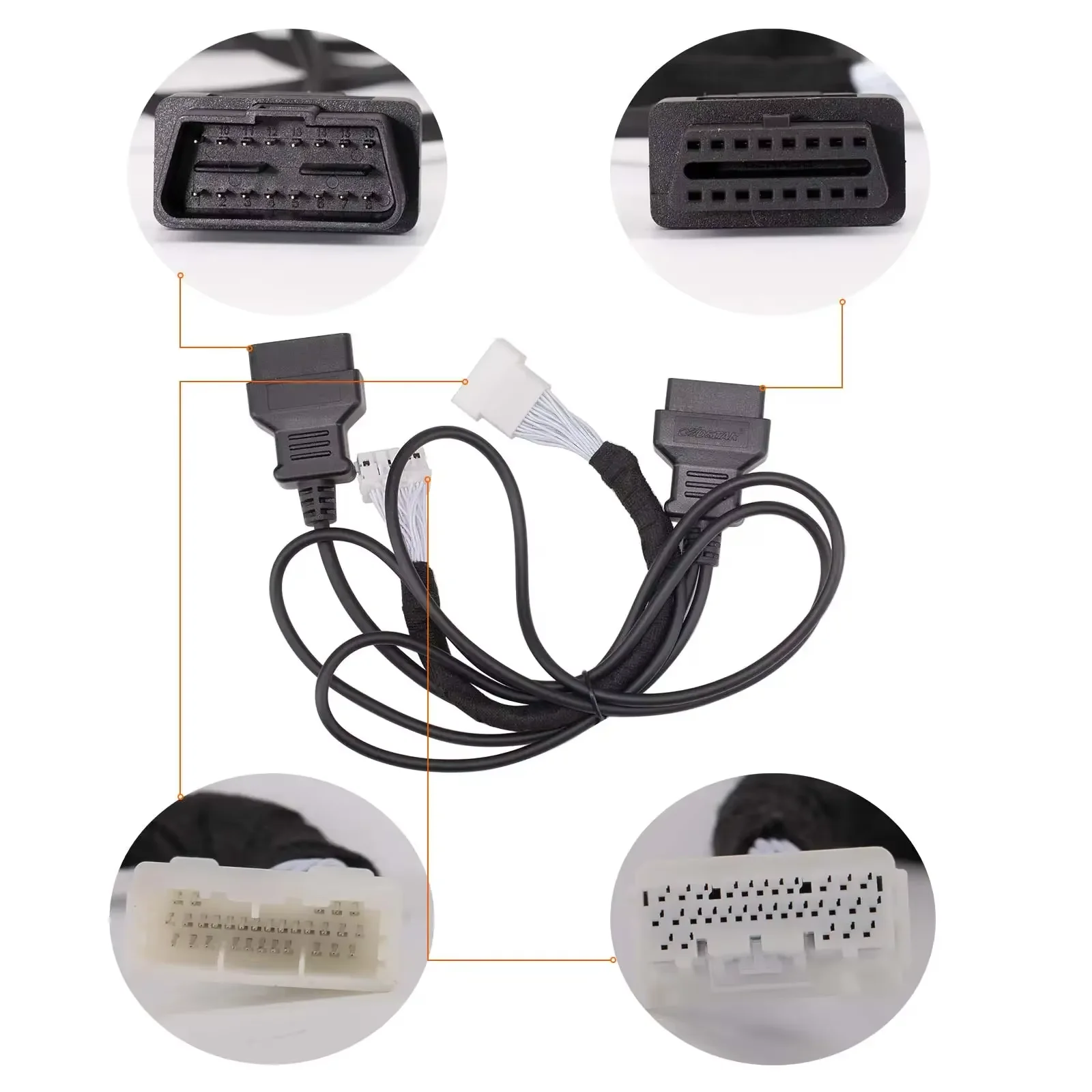 OBDSTAR 30PIN Cable FP-30 For Toyota Lexus 4A 8A-BA Proximity Key Programming All Key Lost Support X300 DP Plus/G3/ X300 Pro4