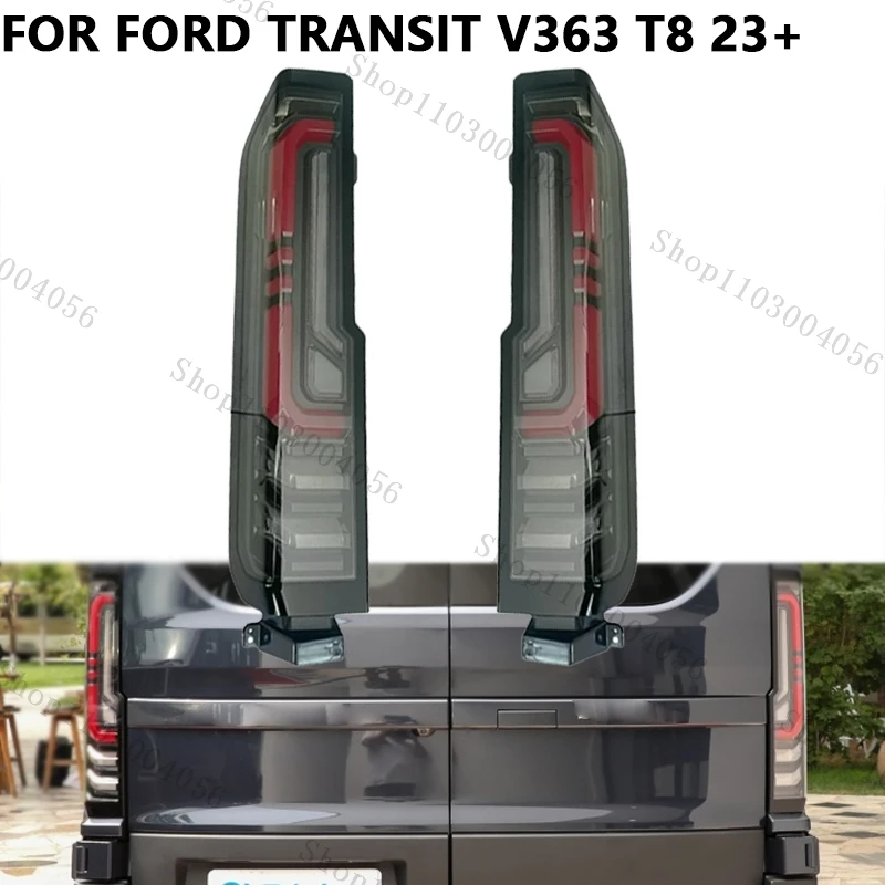 Car Accessories Tail Light For Ford Transit V363 T8 2023+  Rear Tail Light Brake Lamp Warning Headlight Taillamp