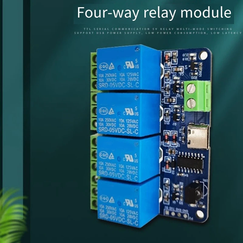 Infravermelho sem fio interruptor de controle remoto, Auto-Locking Tap Interlock, Multi-Function, conveniente, 4-Way Módulo Relé, fácil instalar