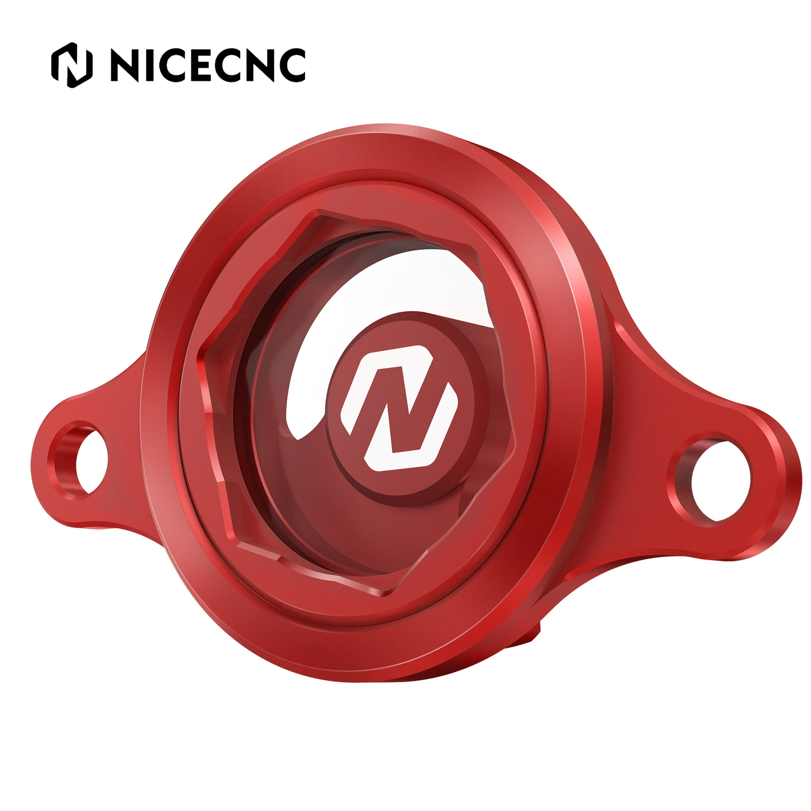 NICECNC For Honda CRF450R CRF 450R 2009-2016 2015 2014 2013 Motorcycle Transparent Engine Oil Filter Cover Cap Clear Protector