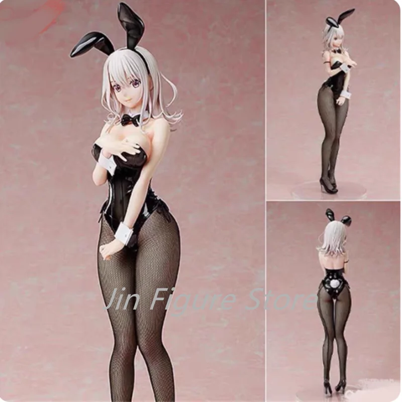 

Kuroiwa Medaka Ni Watashi no Kawaii G Tsuujinai Kawai Mona 1/4 Bunny Anime PVC Action Figure Toy Game Коллекционная модель куклы