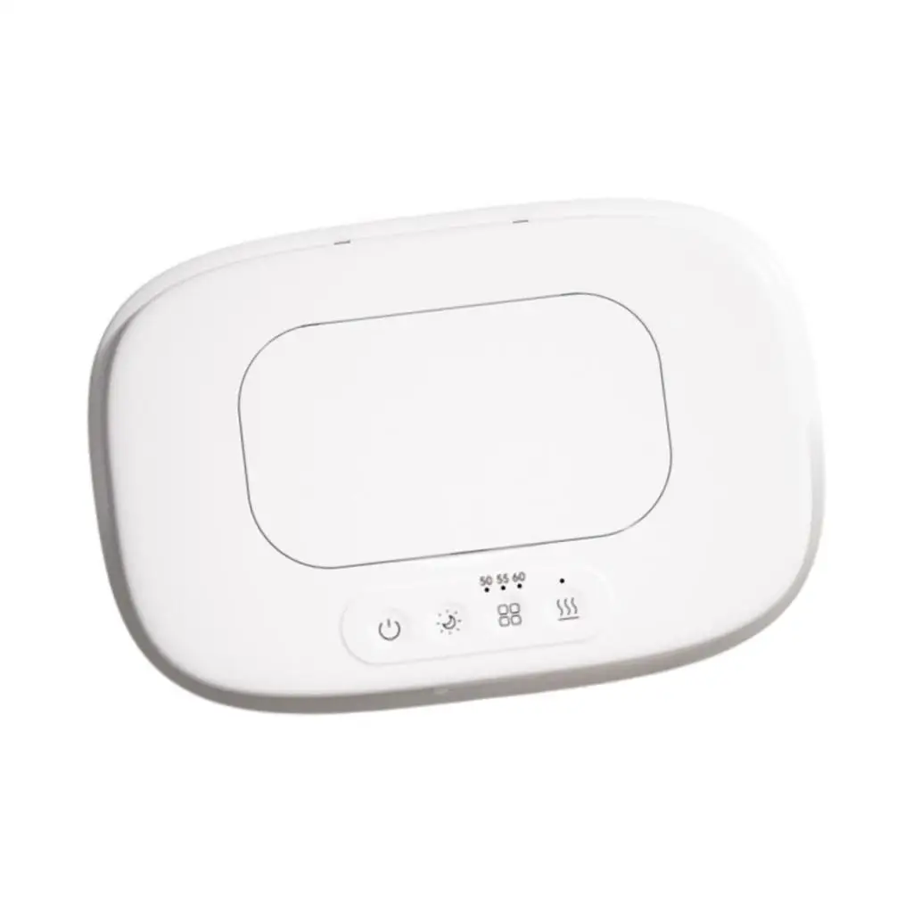 Baby Wipe Warmer Portable with Night Light Fast Heating Baby Shower Gift