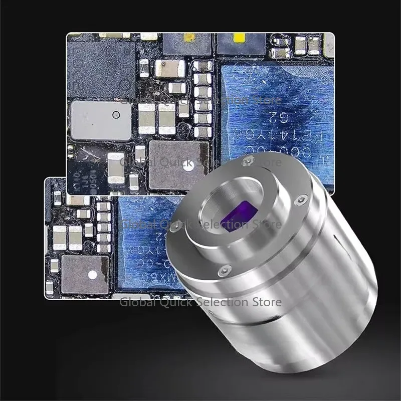 LW-GK40 4K UHD Microscope Camera for Mobile Phone PCB Soldering Repair True 4K 5X One-click Photo/Video Storage Camera