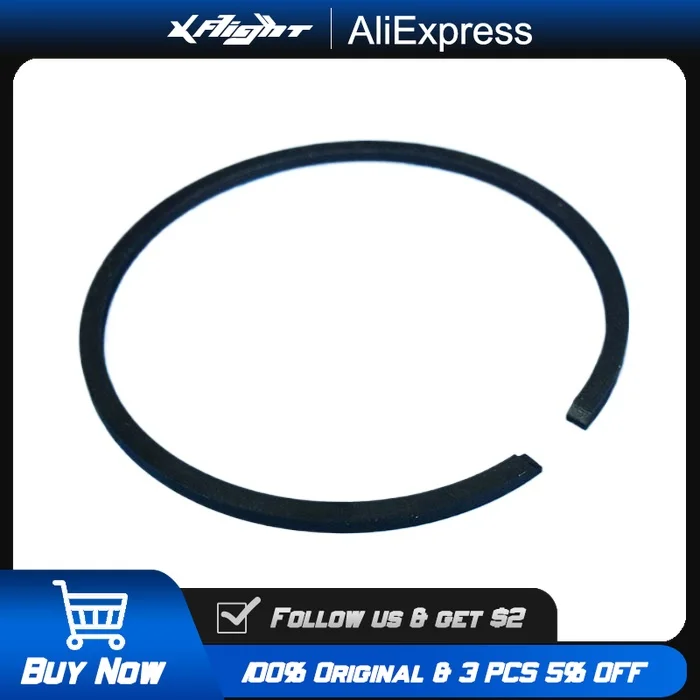 DLE30 DLE60 Piston Ring Set for 30cc 60cc 2-Stroke Gas Engine, RC Airplane Motorcycle Parts Replacement (Standard Size)