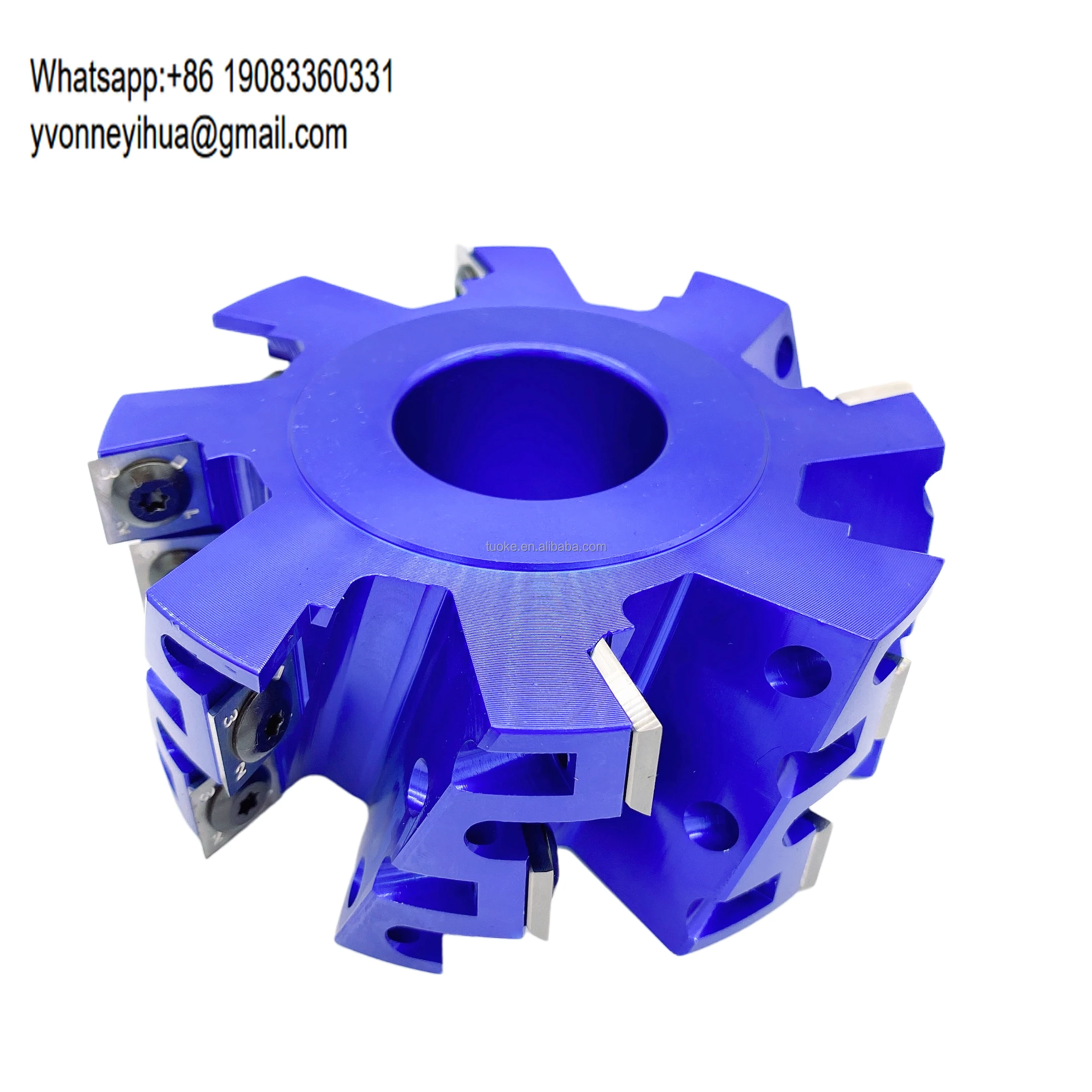 TUOKE SHT502C 140x80x50x8Z Heavy Cut Spiral Knife Shaft Helical Cutterhead Planer For Solid Wood Processing OEM/ODM Supported