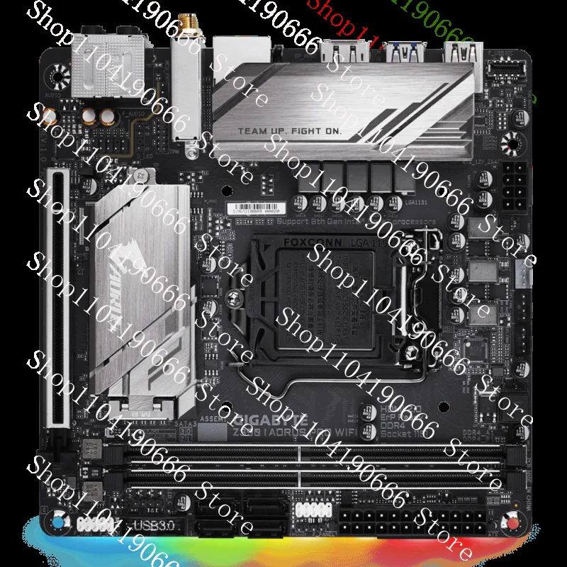 

FOR GIGABYTE Z390 I AORUS PRO WIFI DDR4 LGA1151 64GB Mini-ITX Motherboard Test XYG