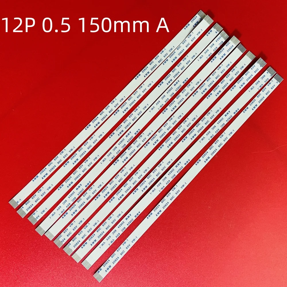 10pc interruptor plano fita cabo flexível botão de alimentação 12pin para hp dv9000 cto dv6000 série e 118077   AWM 20624 60V 80C VW-1
