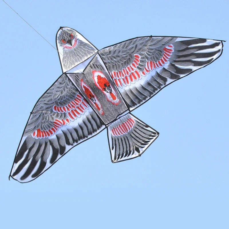 High Quality 1.1m Flat Eagle Kites With 30 Meter Line Golden Eagle Kite Games Bird Kite Weifang Chinese Kite Flying Dragon