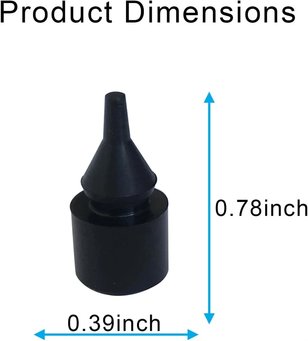 Fuel Door Repair Black Fuel Filler Bumper Gas Door Rubber Rubber Material Easy Installation For Silverado 1999-2006