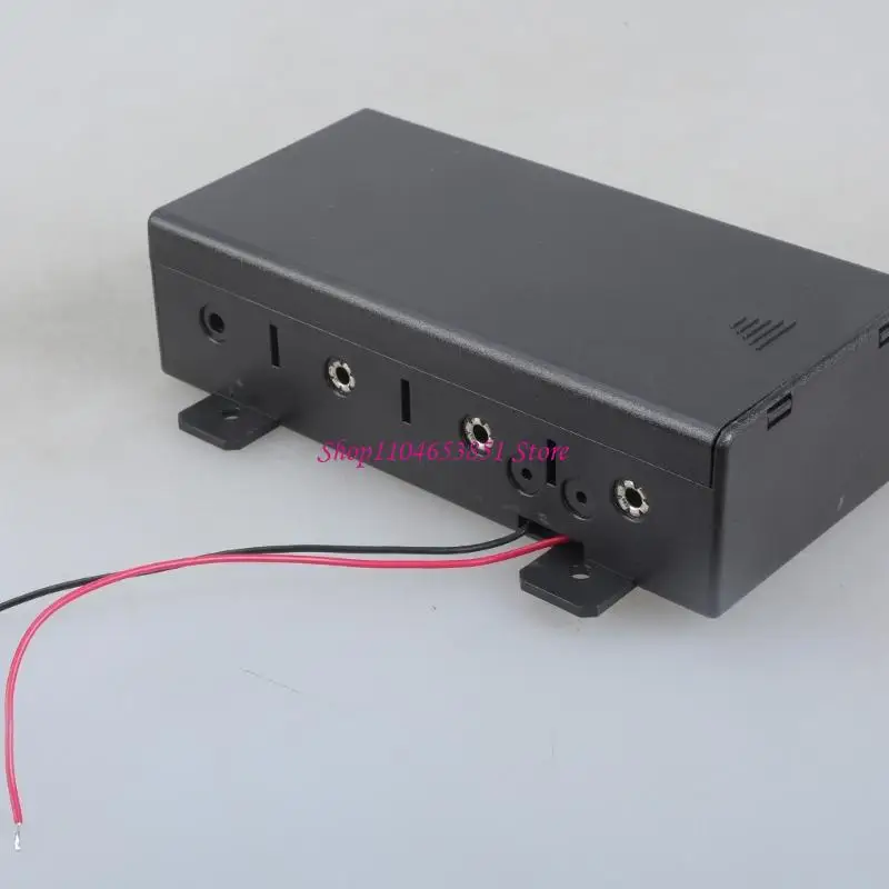 High Strength ABS LR20 D Battery Holder with Stable Power Transmission and Drop Resistant Structure for Outdoor Lighting
