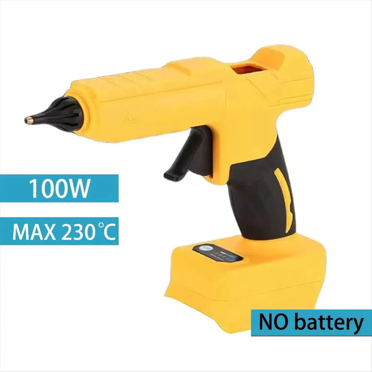 Electric Hot Melt Glue Machine for Dewalt 18V Battery Electric Glue Machine 11mm Glue Stick Hot Melt Welding Air Machine