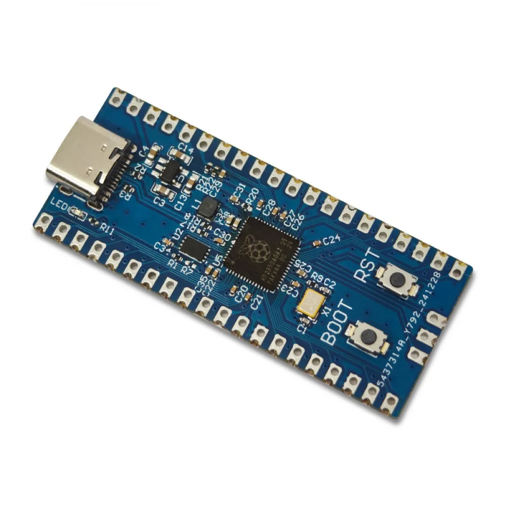 RP2350 Microcontroller Pico 2 Development Board for Raspberry Pi Type-C Interface with LED Indicator Light