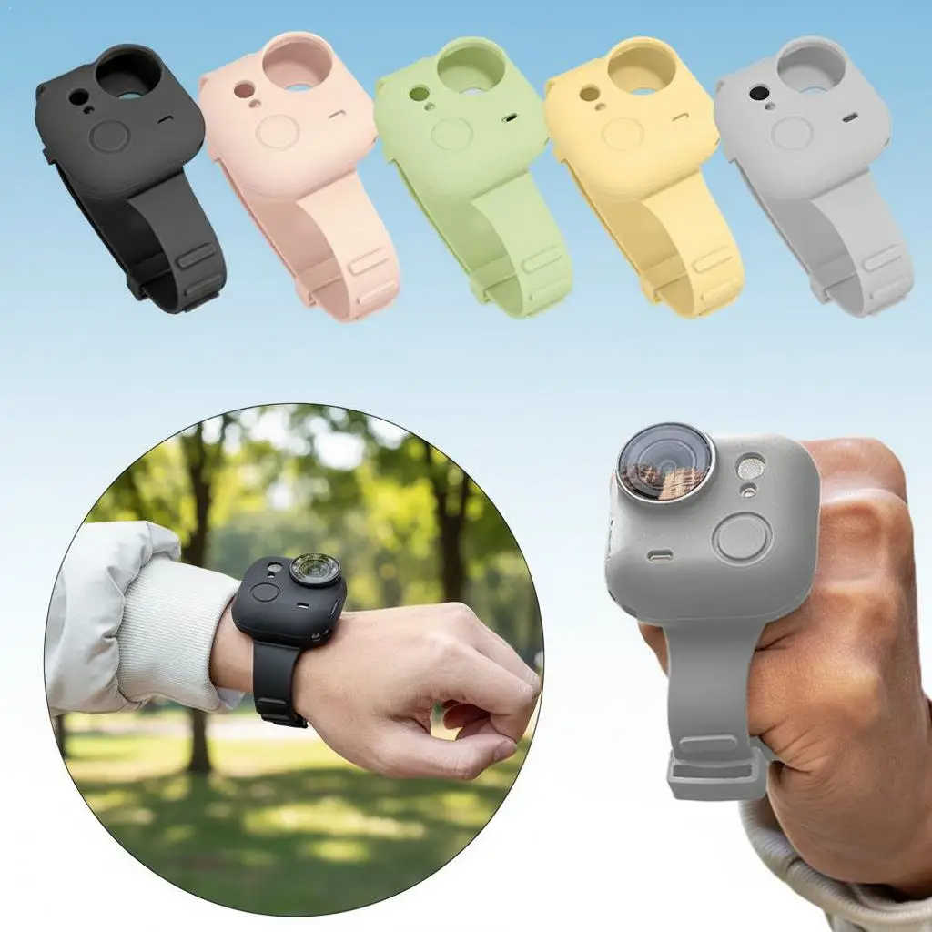 

For Insta360 GO Ultra Strap Compatible Silicone Protective Cover Sports Camera Accessories