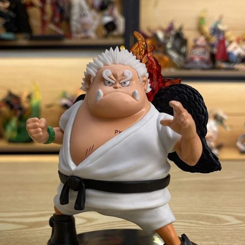 Figurines d'action One Piece Jinbe Anime, GK Fiery Angel, figurine Jinbe, modèle de collection en PVC, jouets périphériques, cadeaux de décoration de bureau