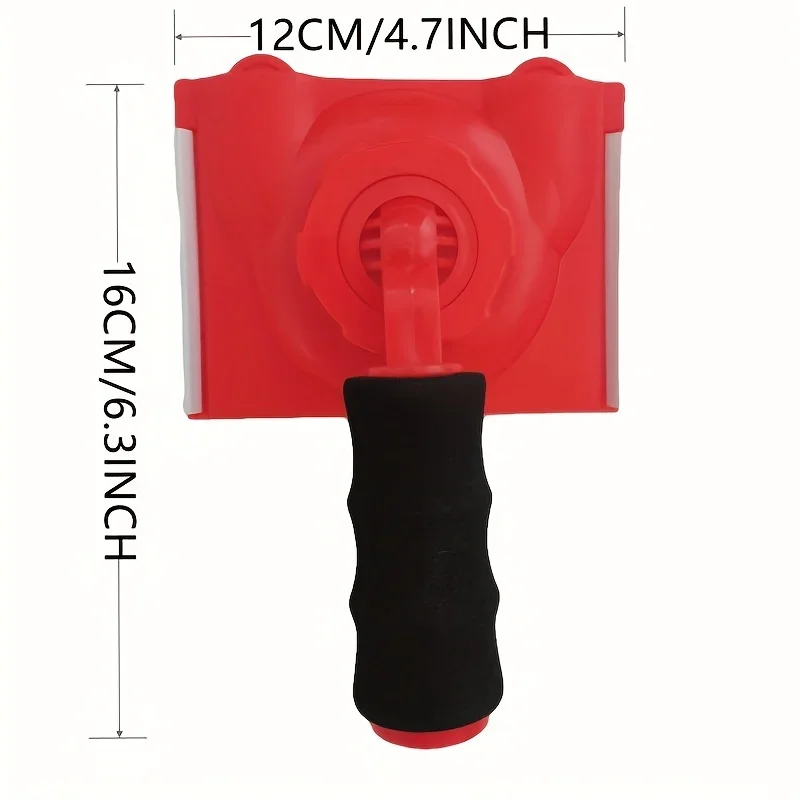 Paint Edge Trimmer Wall Pad Paint Applicator with Rotating Handle Adjustable Corner Ceiling Pad Paint Applicator Tool