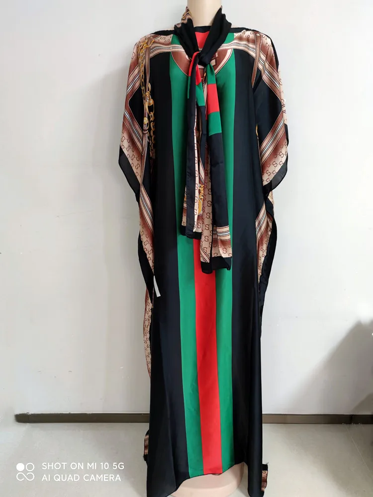 Dubai African Dresses For Women Muslim Fashion Abaya Nigerian Clothes Ankara Dashiki Long Dress Embroidered Kaftan Robe Djellaba