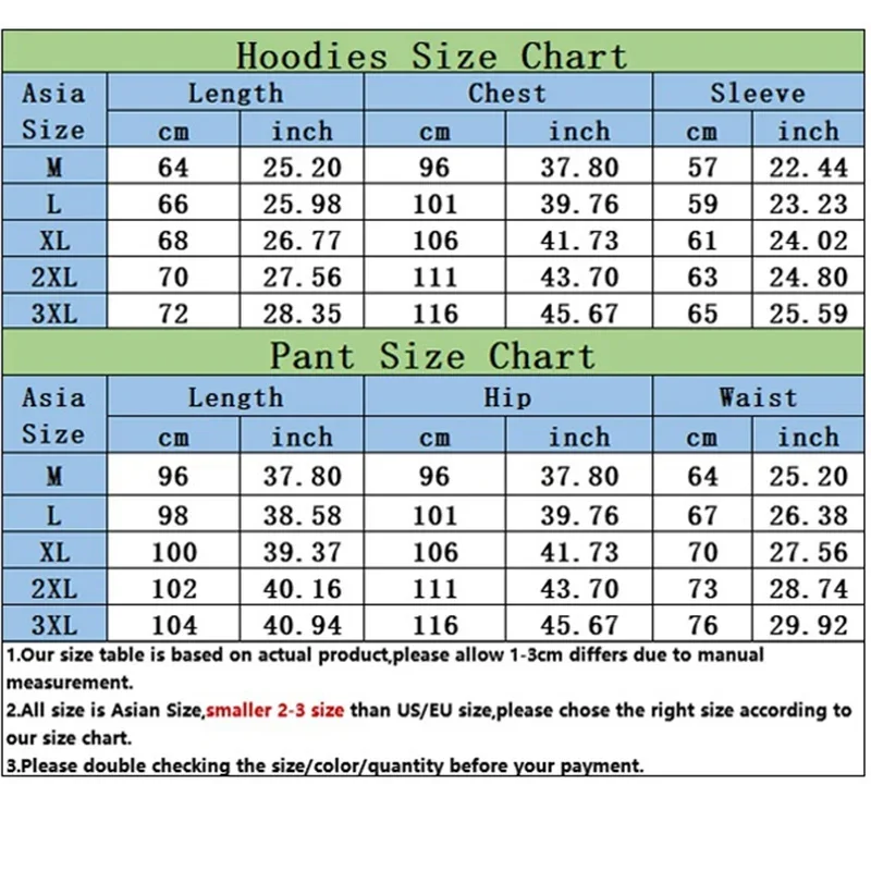 High Quality Mens Tracksuit Fashion Printing Zipper Neckline Hooded Sweatshirts+Pants Set Casual Outdoors Jogging Suit Clothing