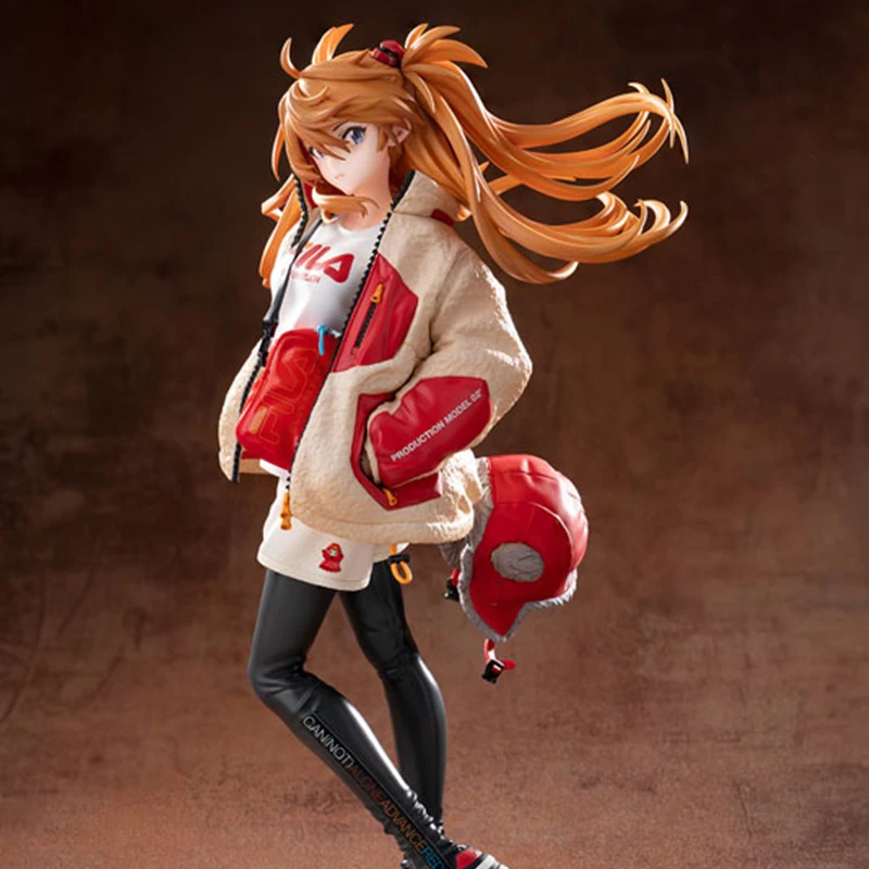 Figura de PVC sin pintar ni ensamblar de Asuka Ver.RADIO EVA Part.2 de Evangelion, escala 1/7, modelo de resina blanca GK.