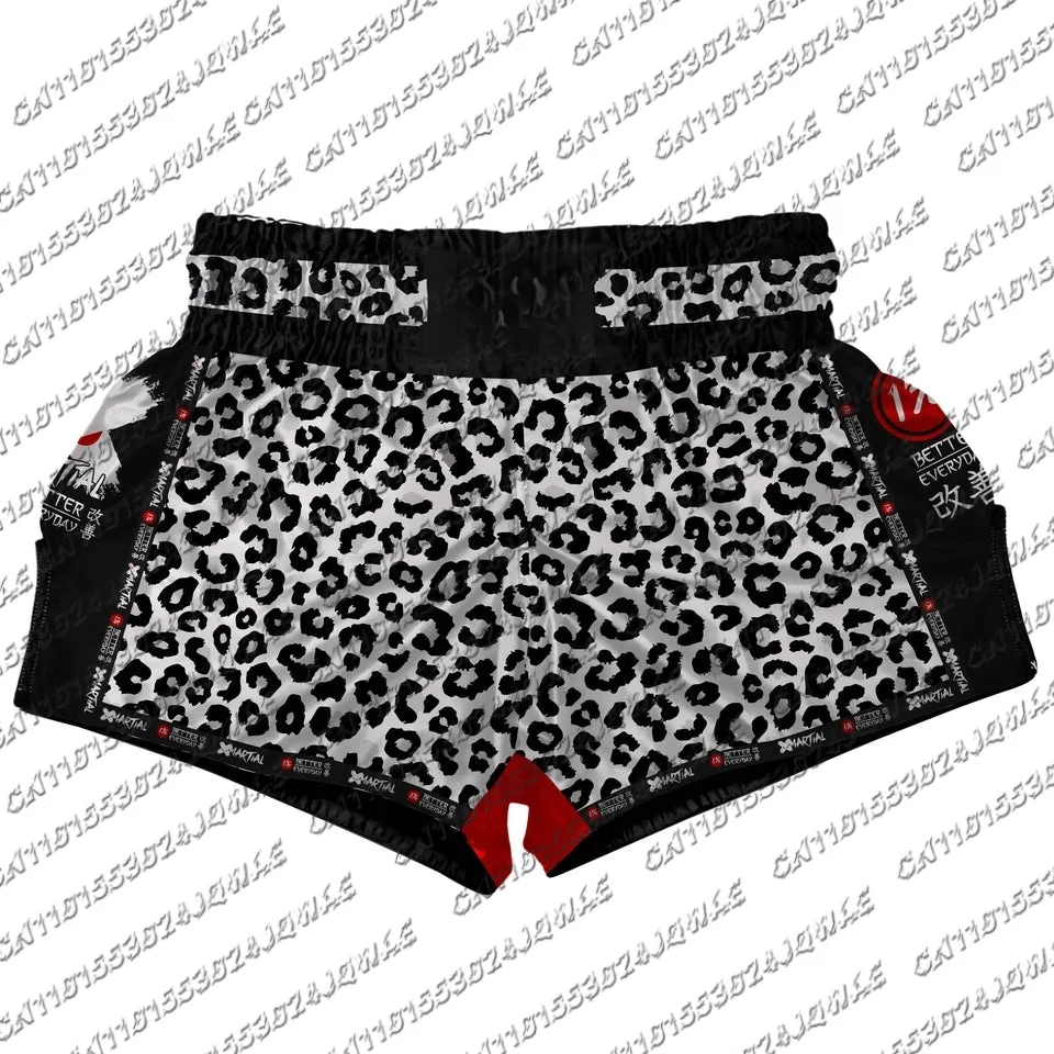 2026 Sommer-Boxshorts für Herren und Damen, Trainingsshorts für den Kampfsport, schnell trocknende Muay-Thai-Shorts, professionelle Shorts – Detail 3