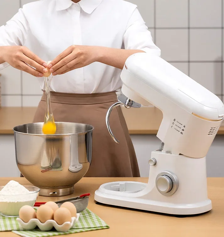 Robot da cucina multifunzionale da 1500 W, robot da cucina da 6 litri, robot da cucina, macchina da cucina, impastatrice per farina da chef