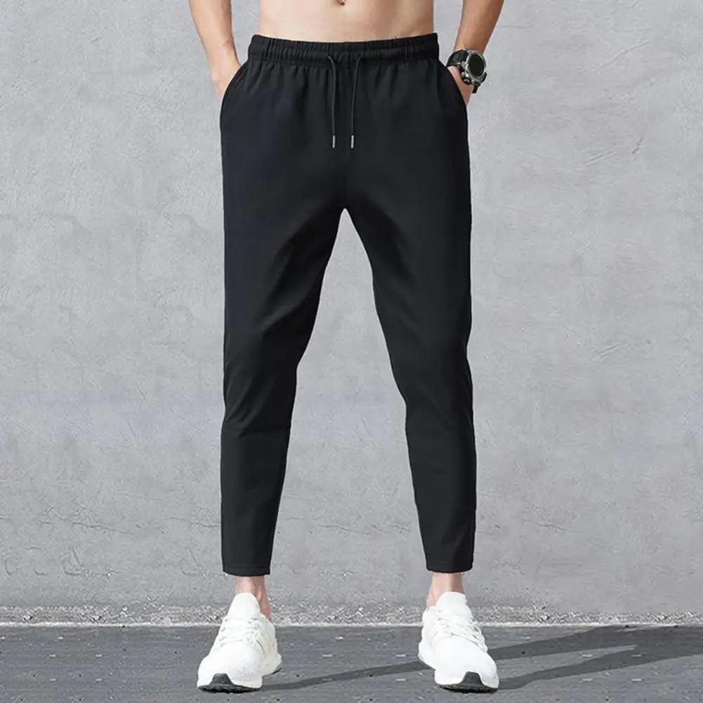 Summer Thin Harem Pants Men Streetwear Casual Joggers Mens Pants Sweatpants Ankle-length Pencil Pants Men Trousers ropa hombre