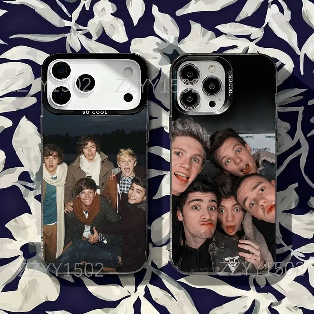 

Band O-One Direction OD Phone Case For iPhone 17,16,15,14,13,12,X,8,Pro,Max,Plus,SE4,Air,Mini HD Black IMD Matte