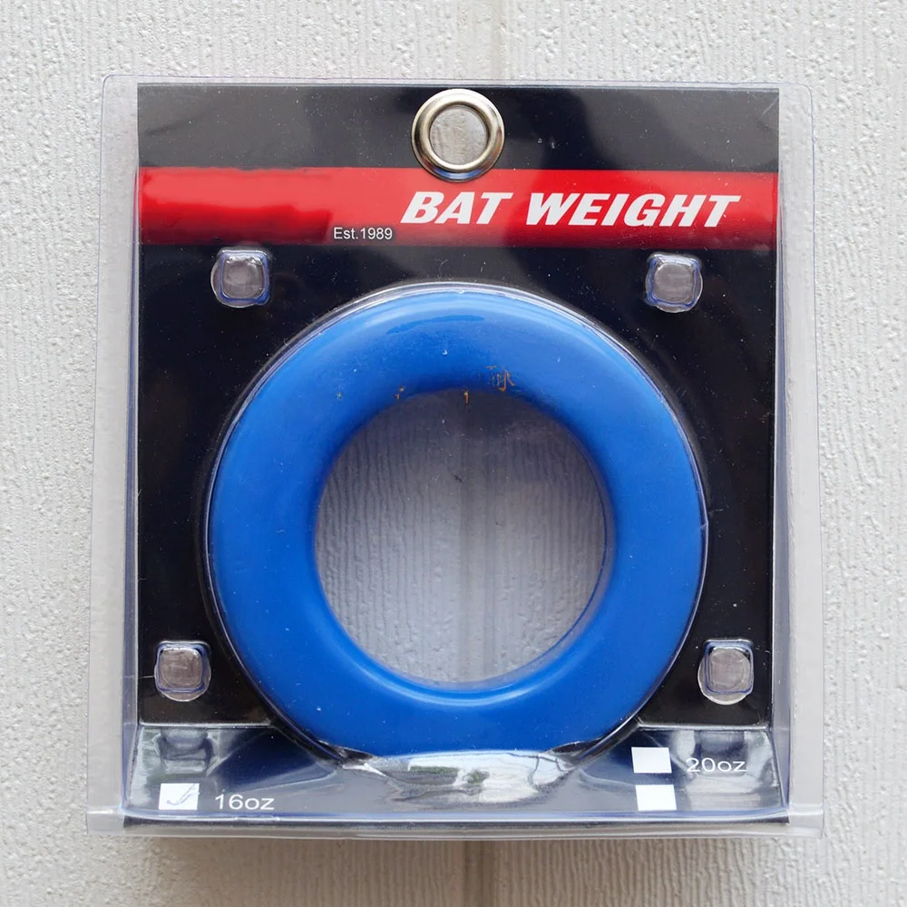 Premium Baseball Batting Practice Weighted Ring Bar 16/20/28 Ounces Strength Training Baseball Accessories for Fans