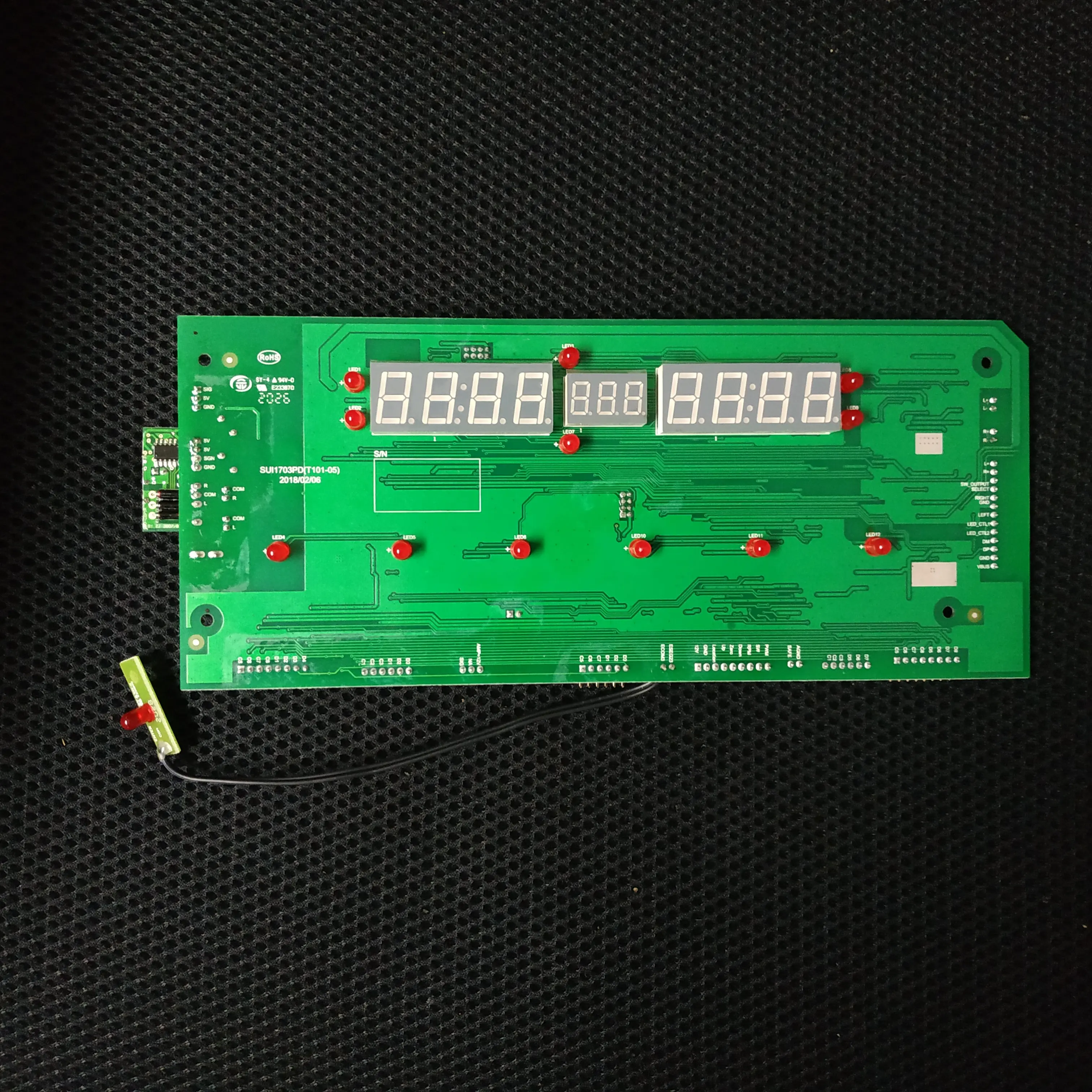 Placa de circuito superior de la pantalla de control 1000437995 HDPD S2.005 para consola Horizon T101 7.0AT SUI1703P(T101-05)