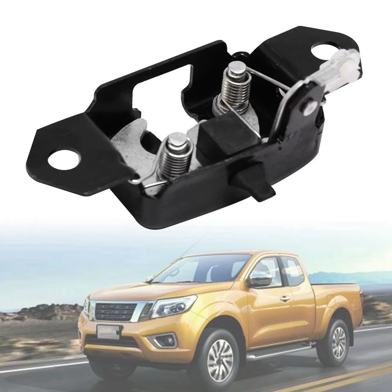 5 Pcs Black Car Tailgate Lock Rear Door Lock Tail Door Lock For Nissan Navara D40 2004-2012 90503-JT30A 90503-EB700