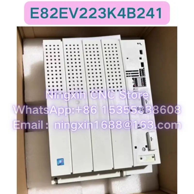 Second-hand E82EV223K4B241 E82EV223-4B241  Inverter Tested OK
