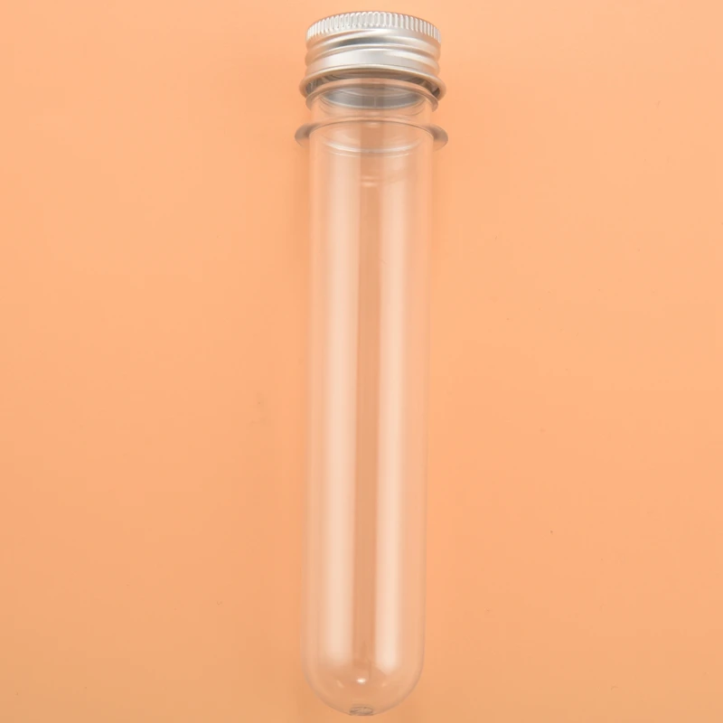 40Ml Plastic Test Tube With Screw Cap Bottle Aluminum Cap Packing Tube 25Pcs