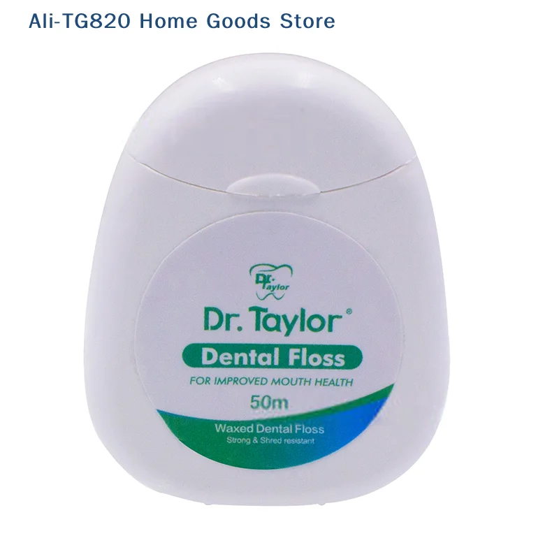 [TG820]Floss Roll 50 M Box Mint Flavor Ultra Fine High Tensile Micro Wax Floss Floss Stick