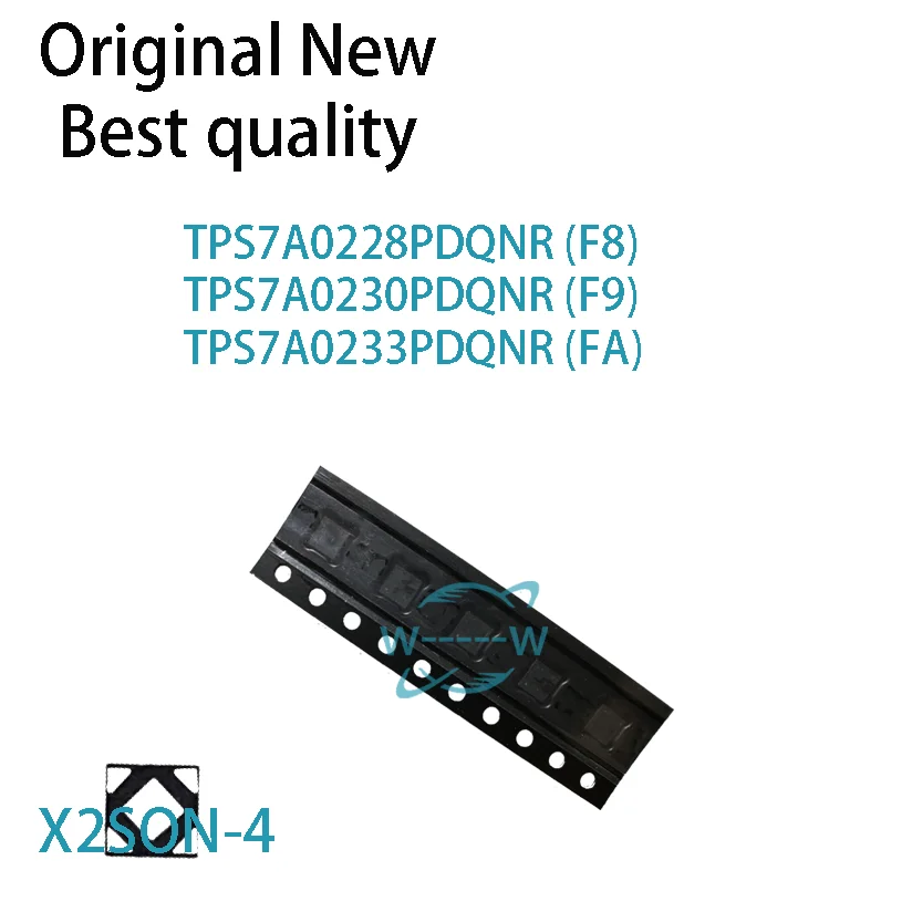 (5 PCS)NEW TPS7A0228PDQNR F8 TPS7A0230PDQNR F9 TPS7A0233PDQNR FA TPS7A0228P TPS7A0230P TPS7A0233P X2SON-4 IC Chip