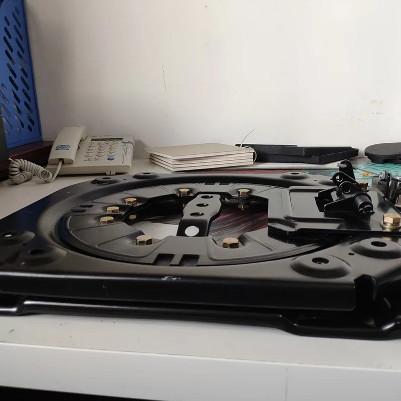 STLF Wholesale 360° Rotating RV Car Seats Adjustable Swivel Base with Pulling Handle Thickened Chassis for Campervans Motorhomes