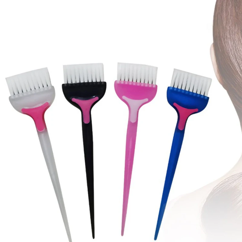 1PC Fashion Hairstyle Design Professional Natural Hair Brushes Fluffy Comb Barber Hair Dye Hair Brush Tools view 2