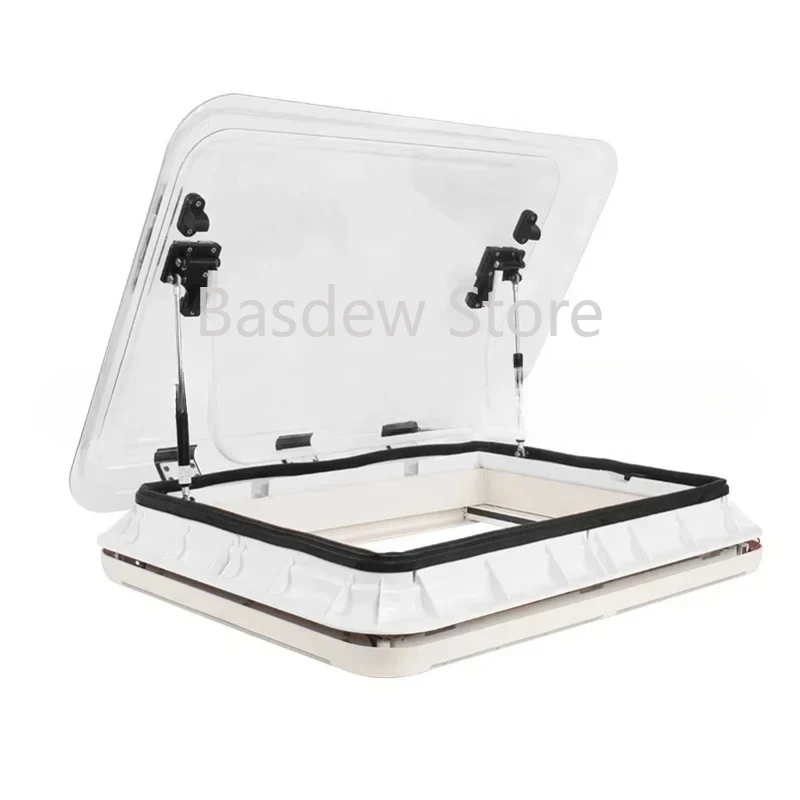 

UV Protection Caravan Skylight Camping Motor Home Accessories 700 * 500mm with LED Light