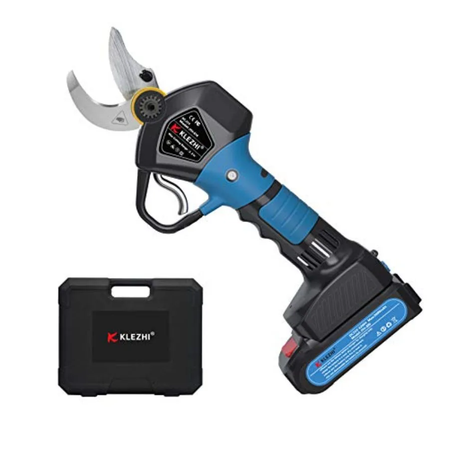 

Профессиональные беспроводные электрические секаторы с 2 сменными перезаряжаемыми литиевыми аккумуляторами 2 Ач для обрезки веток деревьев