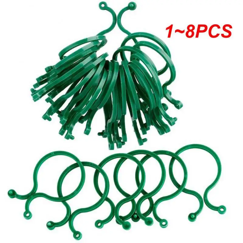 

1-8 шт., пластиковые вертикальные зажимы для растений