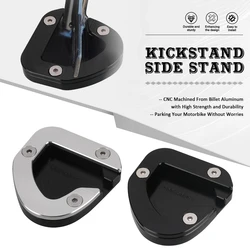 For Suzuki GSF1250 GSX1250F GSX1250FA GSX650F GSF650 Bandit Motorcycle Accessories Kickstand Side Stand Extension Enlarger Plate